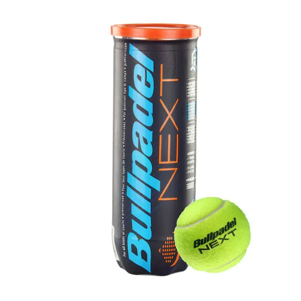 Мяч для падела BULLPADEL Next, 471961, уп.3 шт, FIP Approved, войлок, каучук,желтый за 1&nbsp;207 ₽ в Волжском