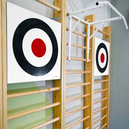 Щит для метания навесной на шведскую стенку (фанера) 700х700 ZAVODSPORTA за 8&nbsp;960 ₽ купить в Волжском