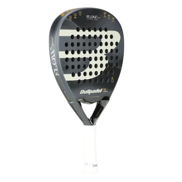 Ракетка для падела BULLPADEL Flow Legend, 494405, для профессионалов, стекловолокно,черно-белый за 31&nbsp;307.20 ₽ в Волжском