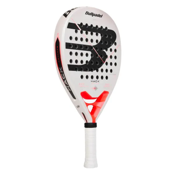 Ракетка для падела BULLPADEL Hack Advance, 494415, для проф. и любит, карбон, бело-черно-оранжевый за 18&nbsp;664.30 ₽ в Волжском