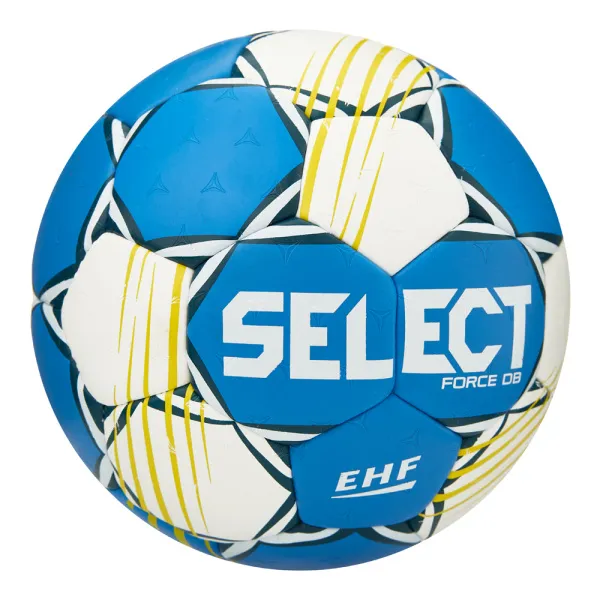 Мяч ганд. SELECT HB FORCE DB V25, 1622858205, Senior (р.3), EHF Appr,ПУ, гибр.сш., сине-белый за 8&nbsp;438.80 ₽ в Волжском