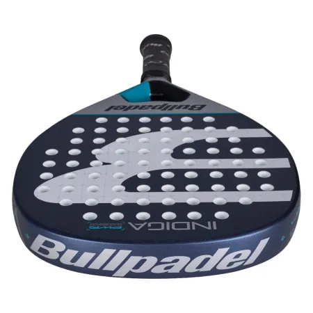 Ракетка для падела BULLPADEL Indiga Power 26, 494416, для начинающих, стекловолокно, темносине-серый за 14&nbsp;672.70 ₽ купить в Волжском