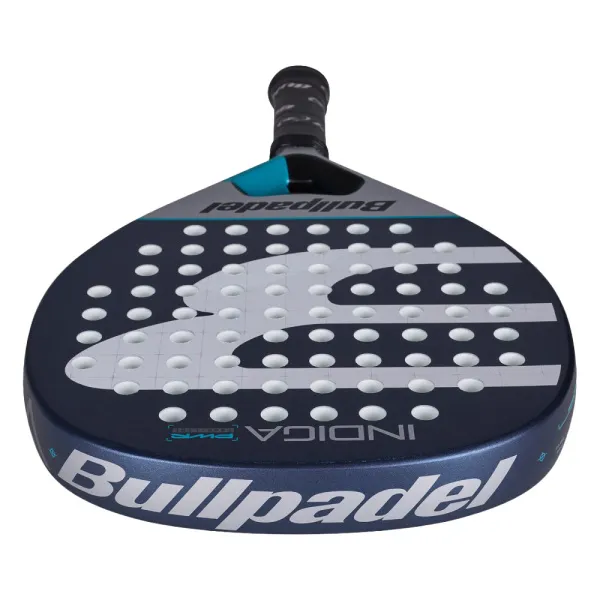 Ракетка для падела BULLPADEL Indiga Power 26, 494416, для начинающих, стекловолокно, темносине-серый за 14&nbsp;672.70 ₽ в Волжском