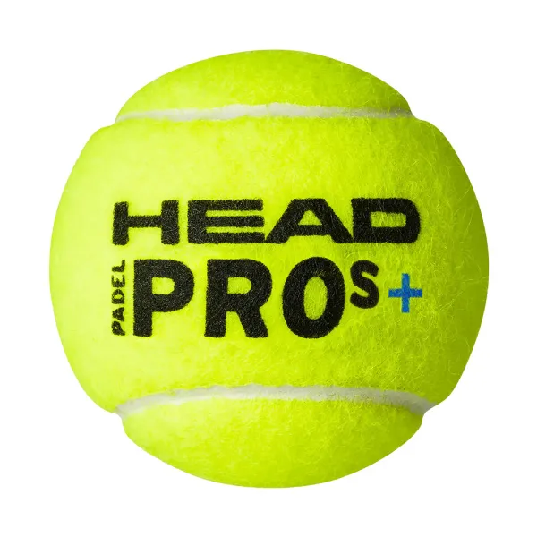 Мяч для падела HEAD Padel Pro S+, 540303, уп.3 шт, FIP Approved, войлок,нат.резина,желтый за 933.30 ₽ в Волжском
