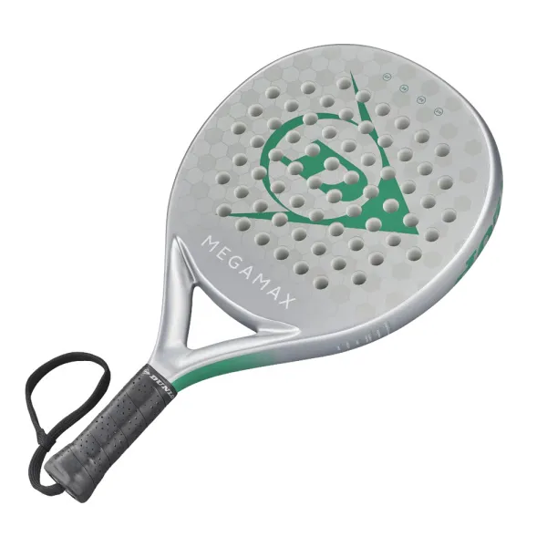 Ракетка для падела Dunlop Megamax Silver, 10370741, для начинающих, графит, серебристый за 11&nbsp;740.20 ₽ в Волжском