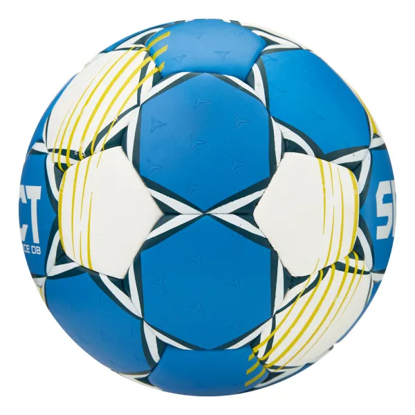 Мяч ганд. SELECT HB FORCE DB V25, 1622858205, Senior (р.3), EHF Appr,ПУ, гибр.сш., сине-белый за 8&nbsp;438.80 ₽ в Волжском