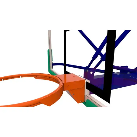 Ферма для баскетбольного щита игрового на растяжках вынос 1200 мм ZAVODSPORTA за 18&nbsp;200 ₽ купить в Волжском