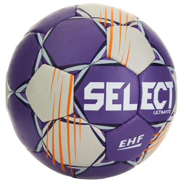 Мяч ганд. SELECT Ultimate Official EHF V24, 1612858999, Senior(р.3), EHF Appr, ПУ, руч.сш, фиол-сер за 15&nbsp;504 ₽ в Волжском