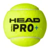 Мяч для падела HEAD Padel Pro+, 540203, уп.3 шт, FIP Approved, войлок,нат.резина,желтый за 933.30 ₽ купить в Волжском